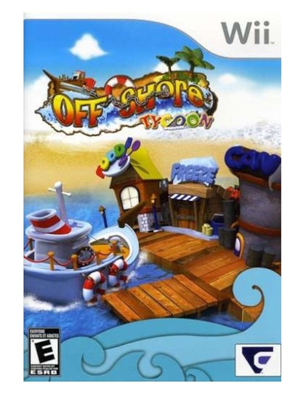 Offshore Tycoon Wii CIB